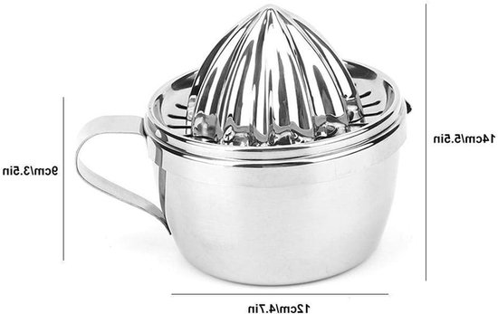 Stainless Steel Hand Juice Squeezer - Citrus Juicer voor Vers Sap — afbeelding 2