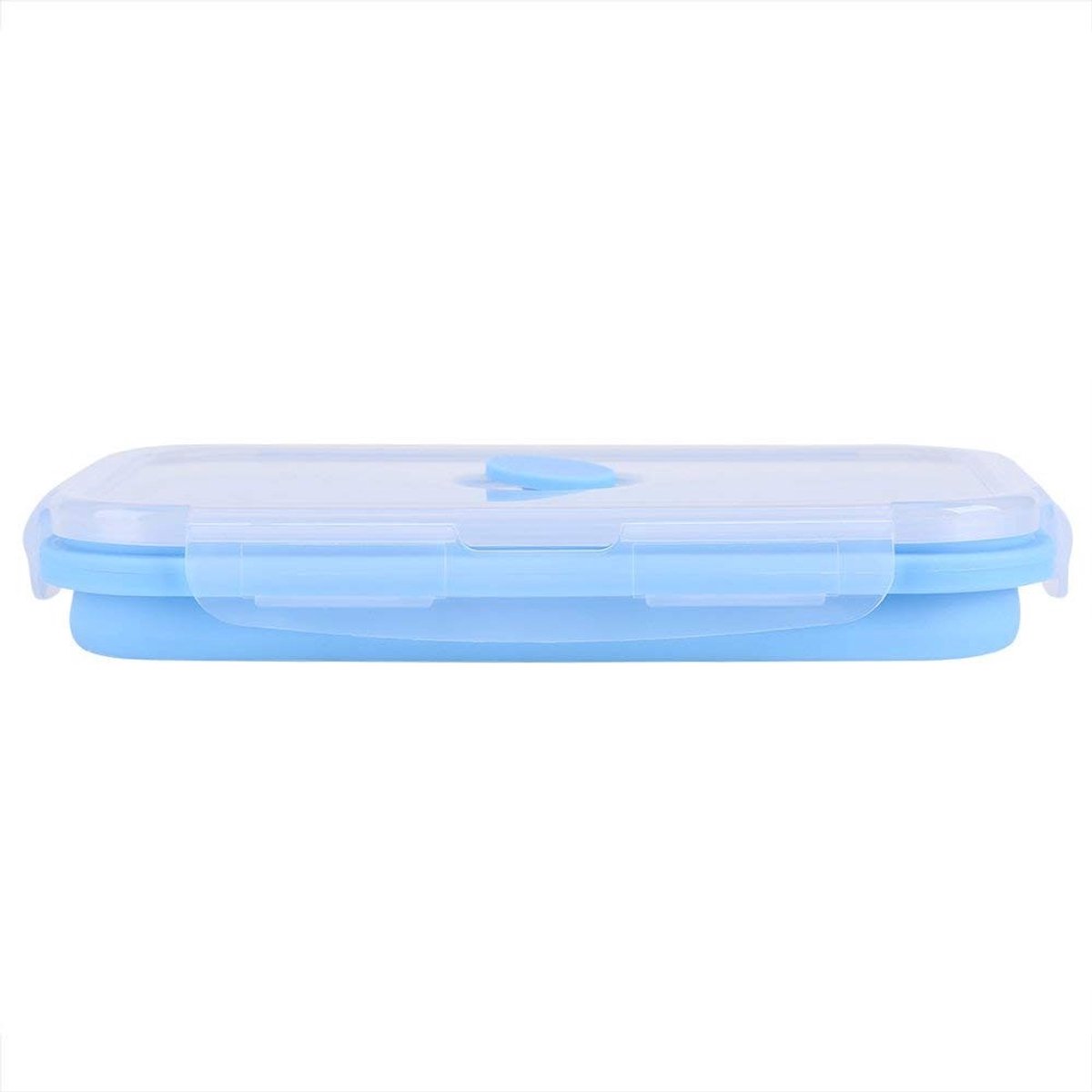 Byshayne- Bentobox 800ml - Vouwbaar - Voedselopslag - Silicone - Geschikt voor Magnetron/Dishwasher - Veilig en Gezond - Voedselopslagcontainer
