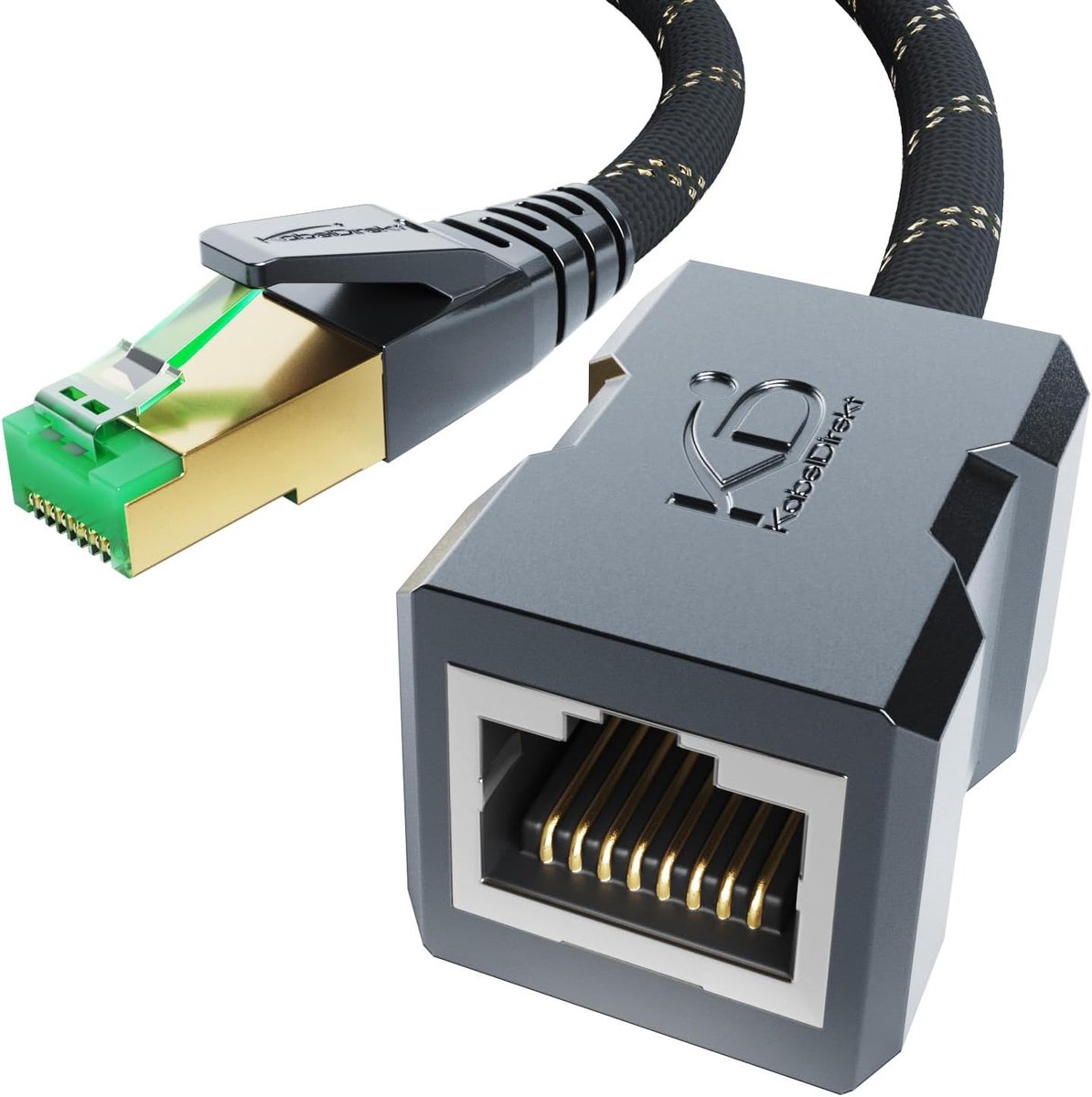Netwerkkabel Verlengsnoer 7,5m CAT7 RJ45 Ethernet UTP Afgeschermd Hoge Snelheid