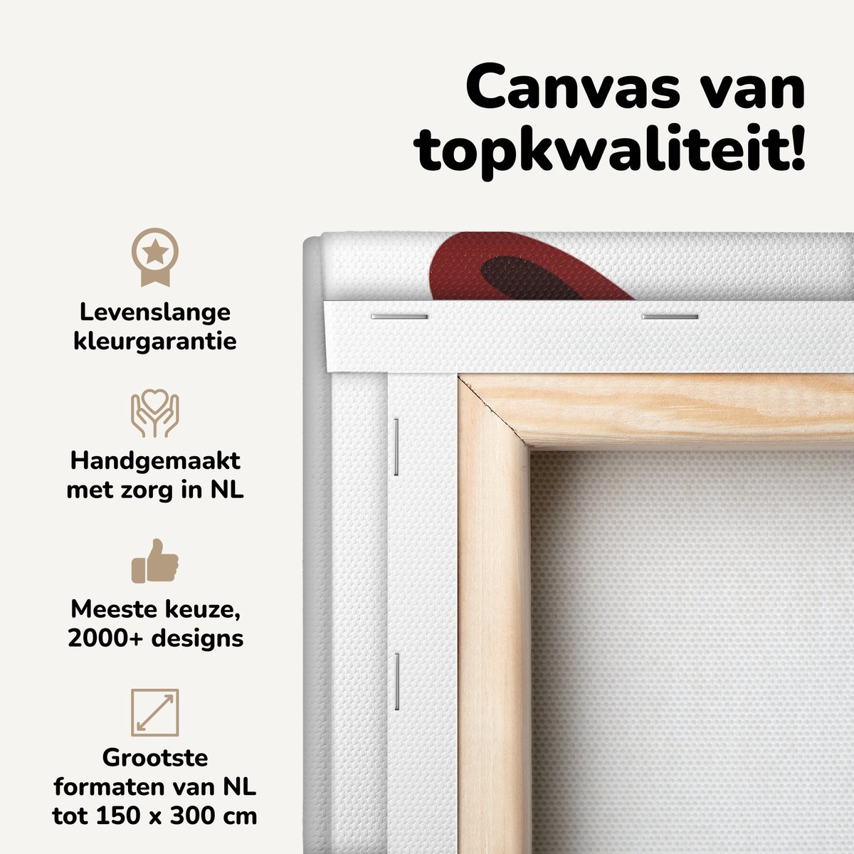 Canvas schilderij 90x60 cm - Wanddecoratie Illustratie van een omelet in een braadpan - Mu