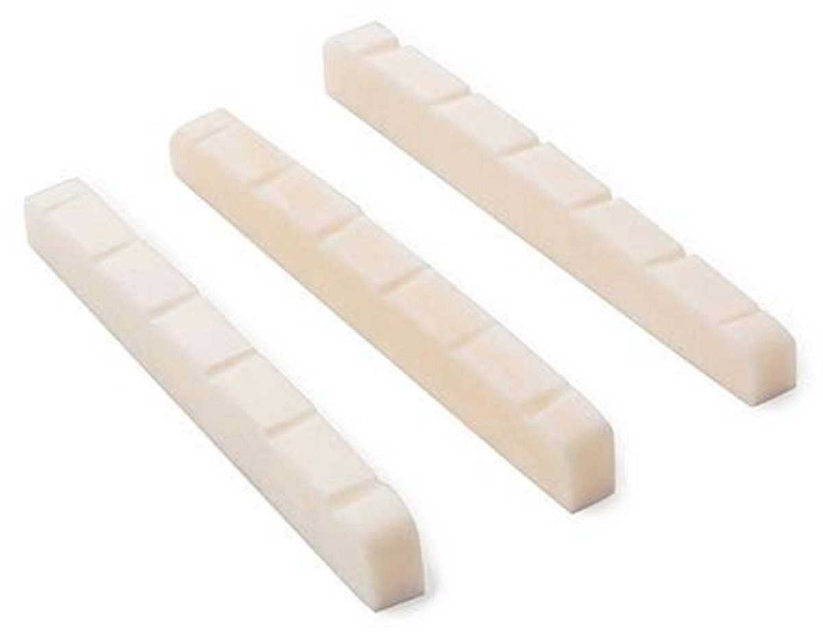 Dailygoods - Dailygoody - Gitaar Inlay - Snaarmoer van Bot - Hoogwaardig Geluid - Ongebleekt - Perfect voor E-gitaar - 42x3,5mm