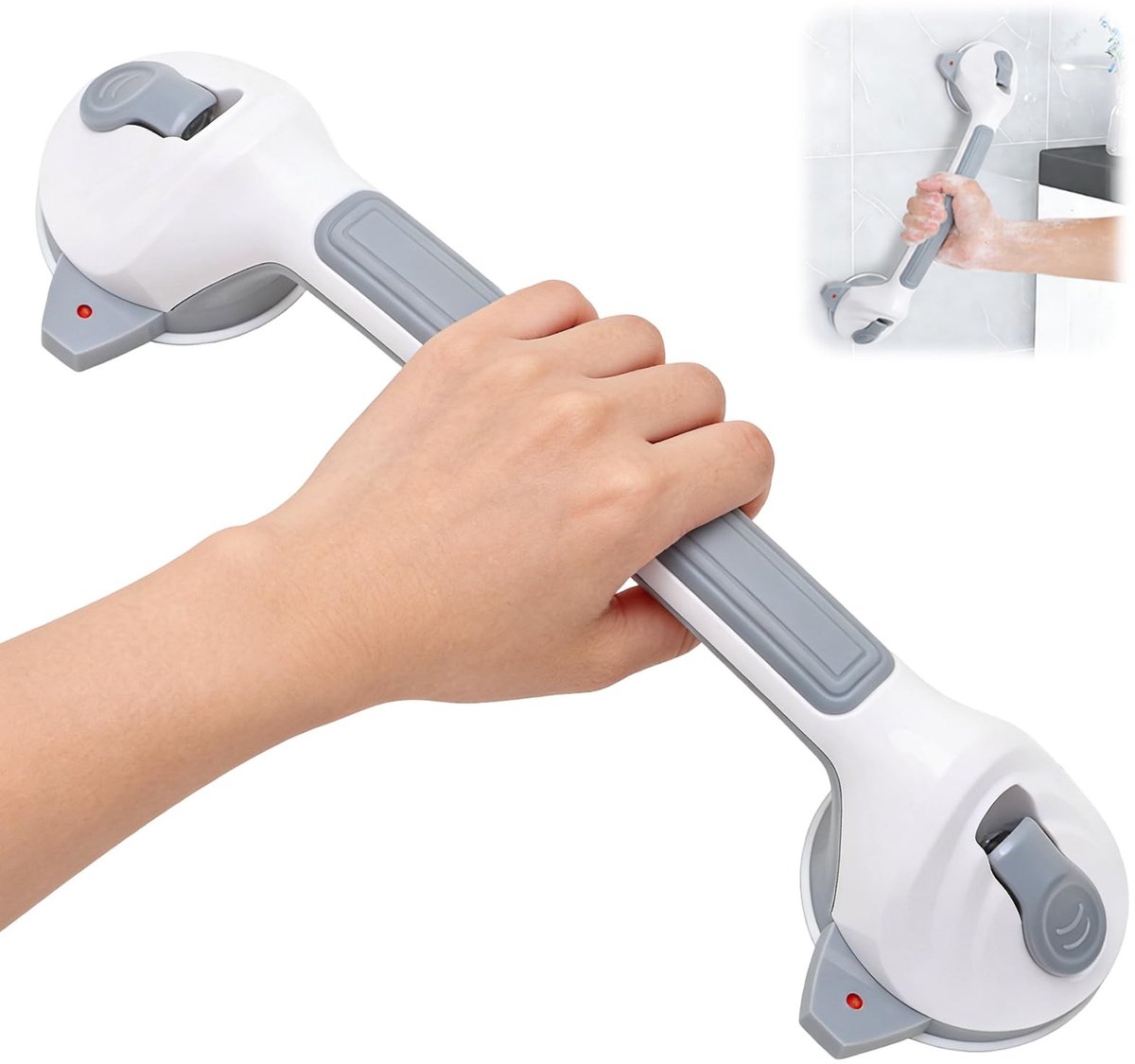 Dailygoods - Innovra - Dailygoods - Douchegreep voor Senioren met Zuignap, Max. 110 kg