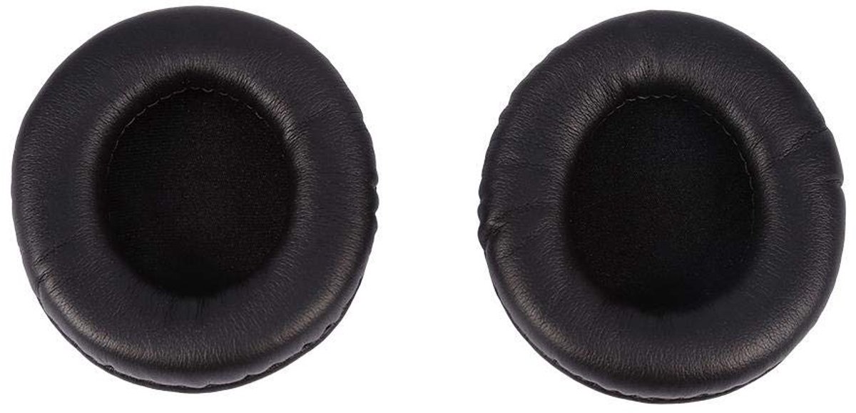 Dailygoods - Dailygoody - Vervangende Oorkussens - Zachte Schuim - Donut Stijl - Zwart - Hoofdtelefoon Oorkussens - Ideaal voor DJ's - Compatibel met MDR-V700DJ V5...
