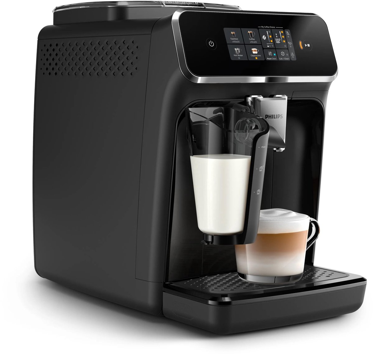 Philips 2300 Series LatteGo EP2331/10 - Espressomachine - 3 Soorten Koffie + Heet Water - Zwart / Chroom - + AquaClean Filter – foto 8