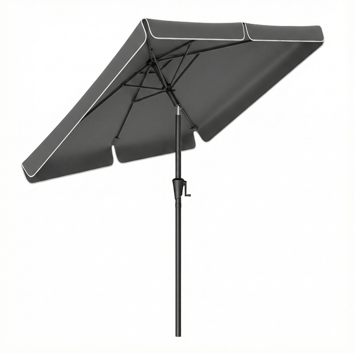 SONGMICS - Parasol - Rechthoekige - UPF 50+ Zonbescherming - Kantelbaar tot 30° - Tuin en Terras