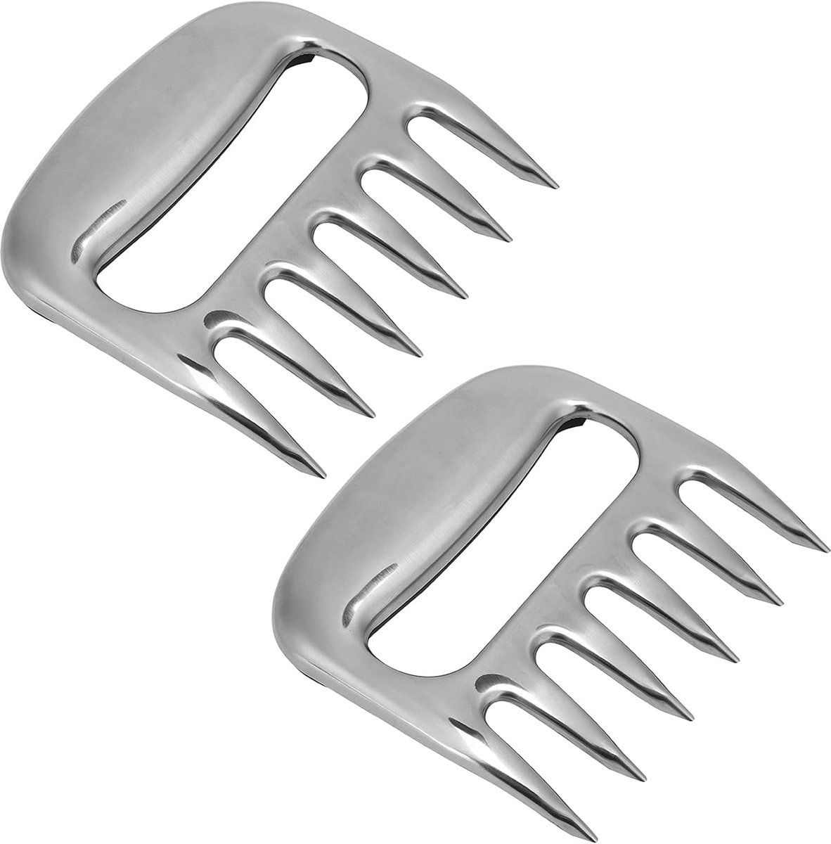 Vleesklauwen pulled pork - Barbecue accesoires - Meat shredder claws - Accessoireset