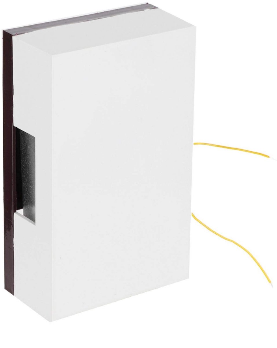 Dailygoods - Bedrade Deurbel met Vlamvertragende ABS Behuizing