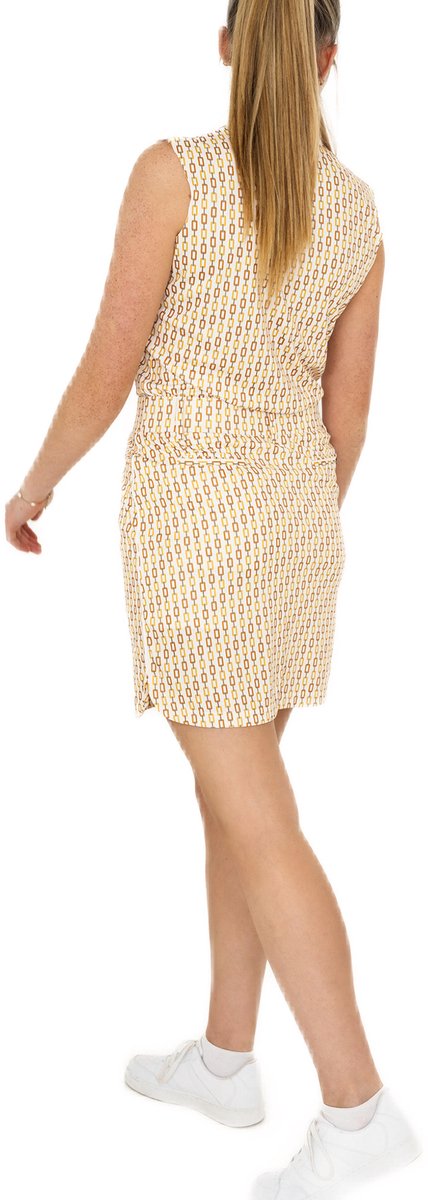 Func Factory dames Top Zoe gold print maat 42 van Func Factory — afbeelding 4