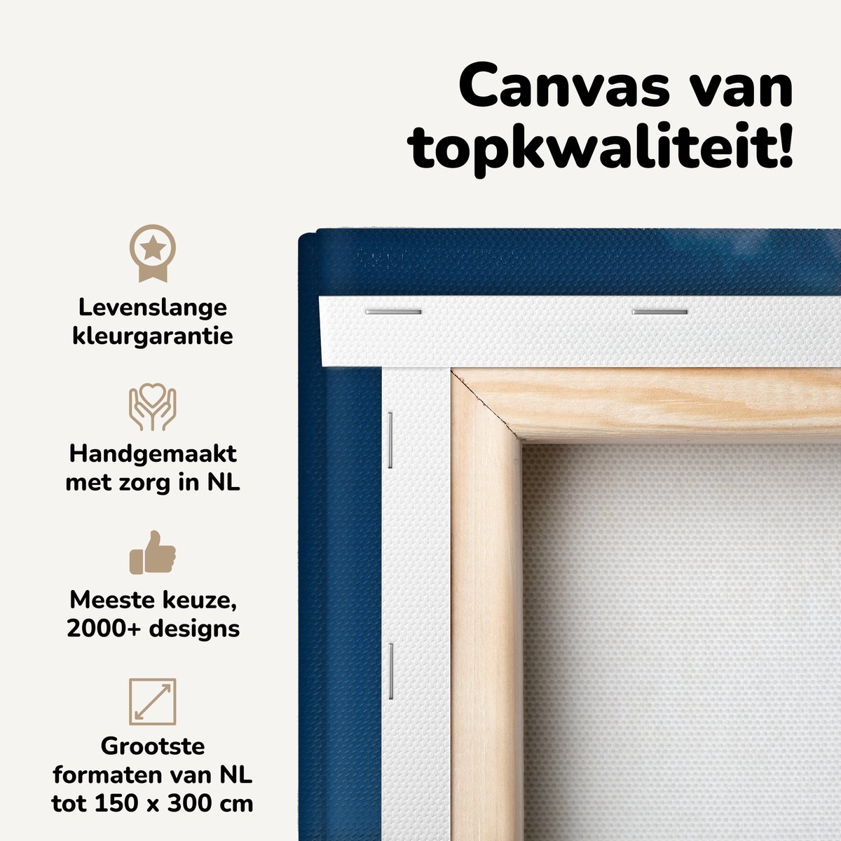 Canvas schilderij 120x180 cm - Wanddecoratie Een actieve geiser met wit gesteente in het N