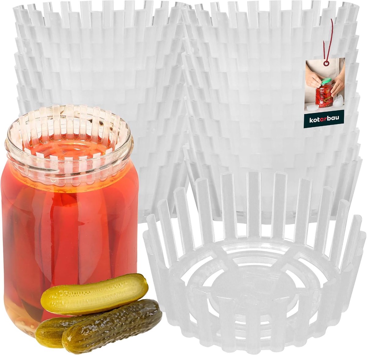 Fermentatie Gewichten - Verzwaringsstenen - Gewichten Glas - Keukenaccessoires