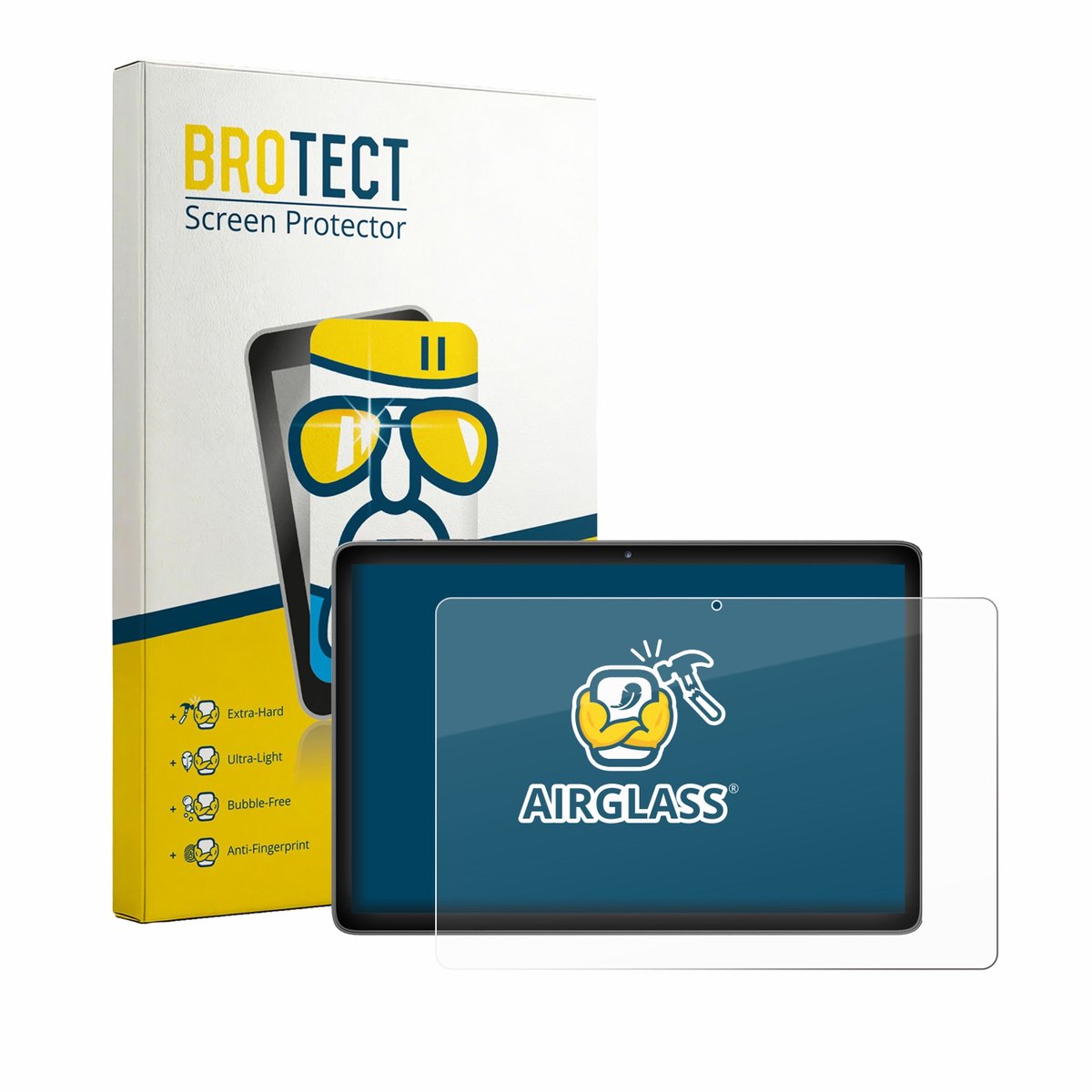 Screenprotector voor Mentume K30 10.1" Beschermglas transparant