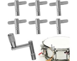 7-delige Drum Sleutelset RVS