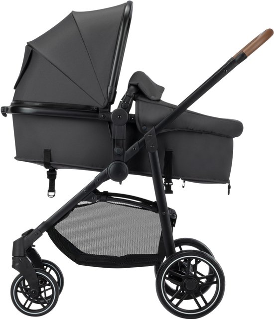 Bebeconfort Haze Trio Luxe - 3-in-1 reissysteem kinderwagen - 0-4 jaar (0-22 kg) - 2-in-1 stoel - Mineral Graphite van Bebeconfort — afbeelding 2