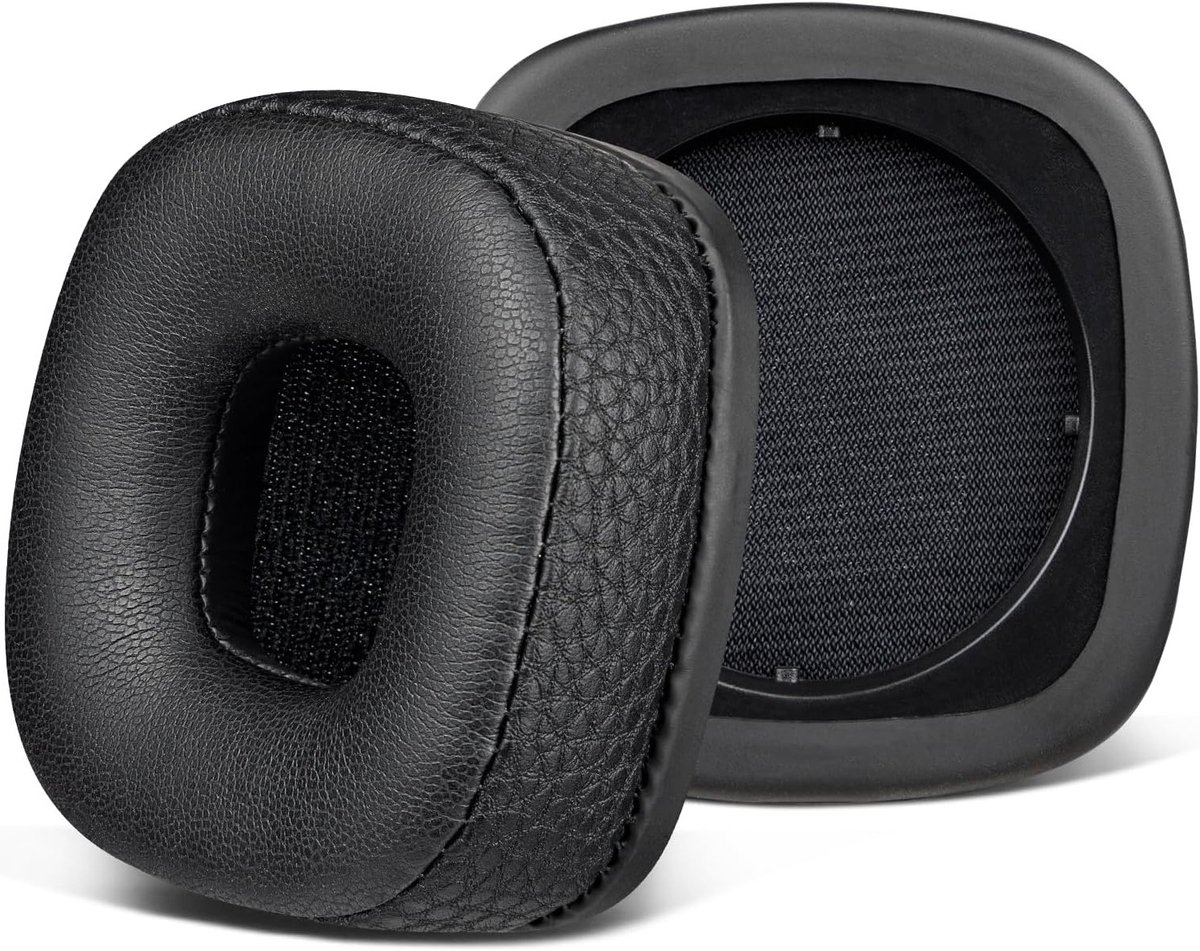 Vervangende oorkussens voor Marshall Major I/II/III/IV hoofdtelefoons, zachte eiwitleren kussens voor optimaal comfort en geluidsisolatie