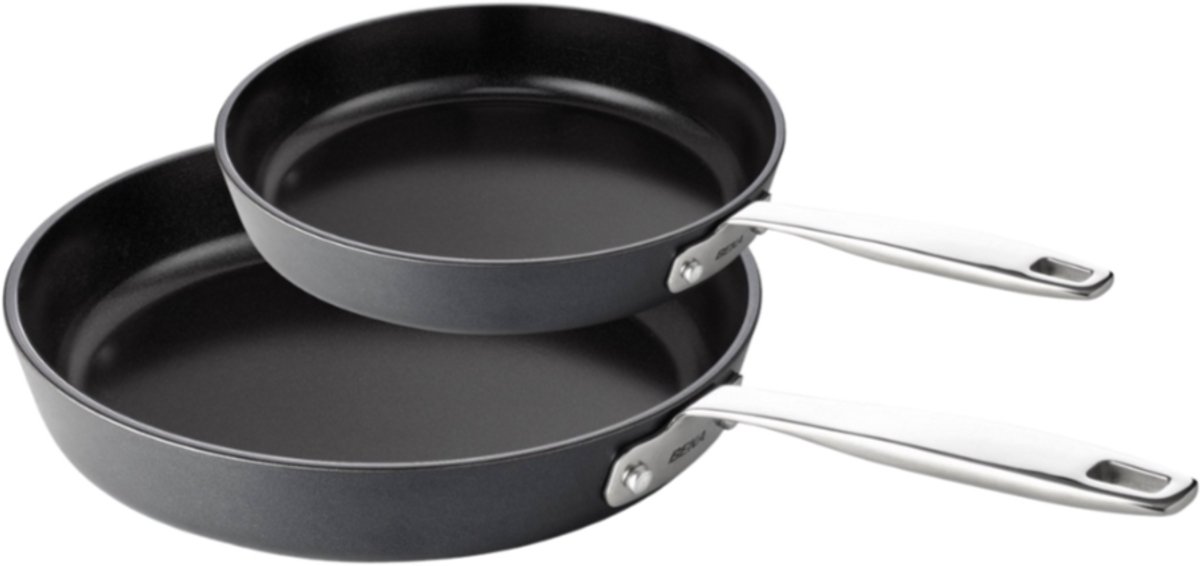 Beka Koekenpannenset Maestro Alu 2-Delig ø 24 & 28 cm - geschikt voor alle warmtebronnen - keramische anti-aanbaklaag