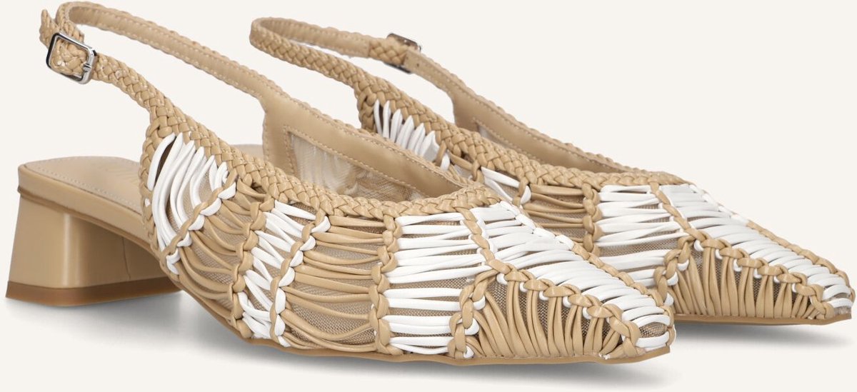 Notre-V D25409 Hakken Dames - Beige - Maat 36