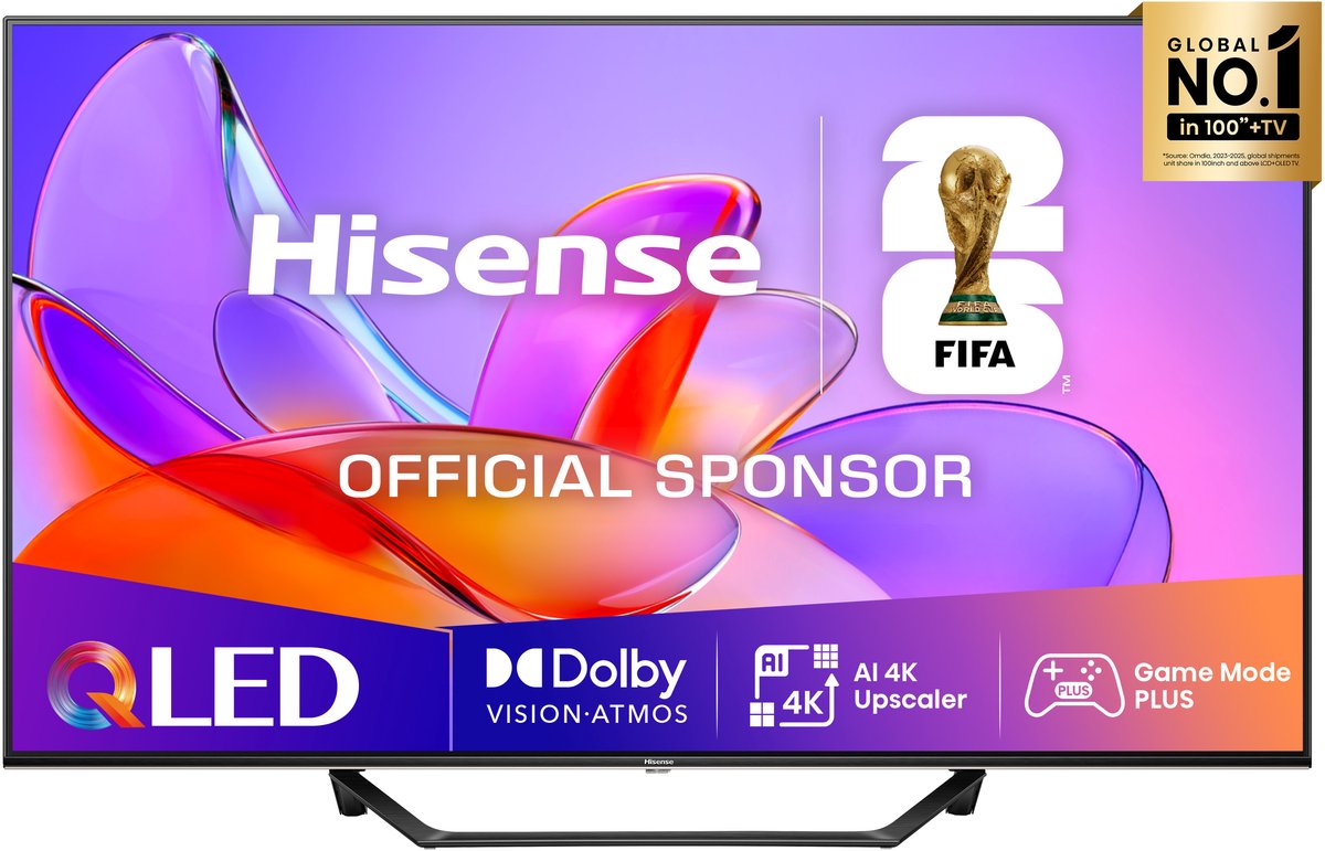 Hisense 43A7Q - 43 inch - 4K QLED - 2025 - Smart TV