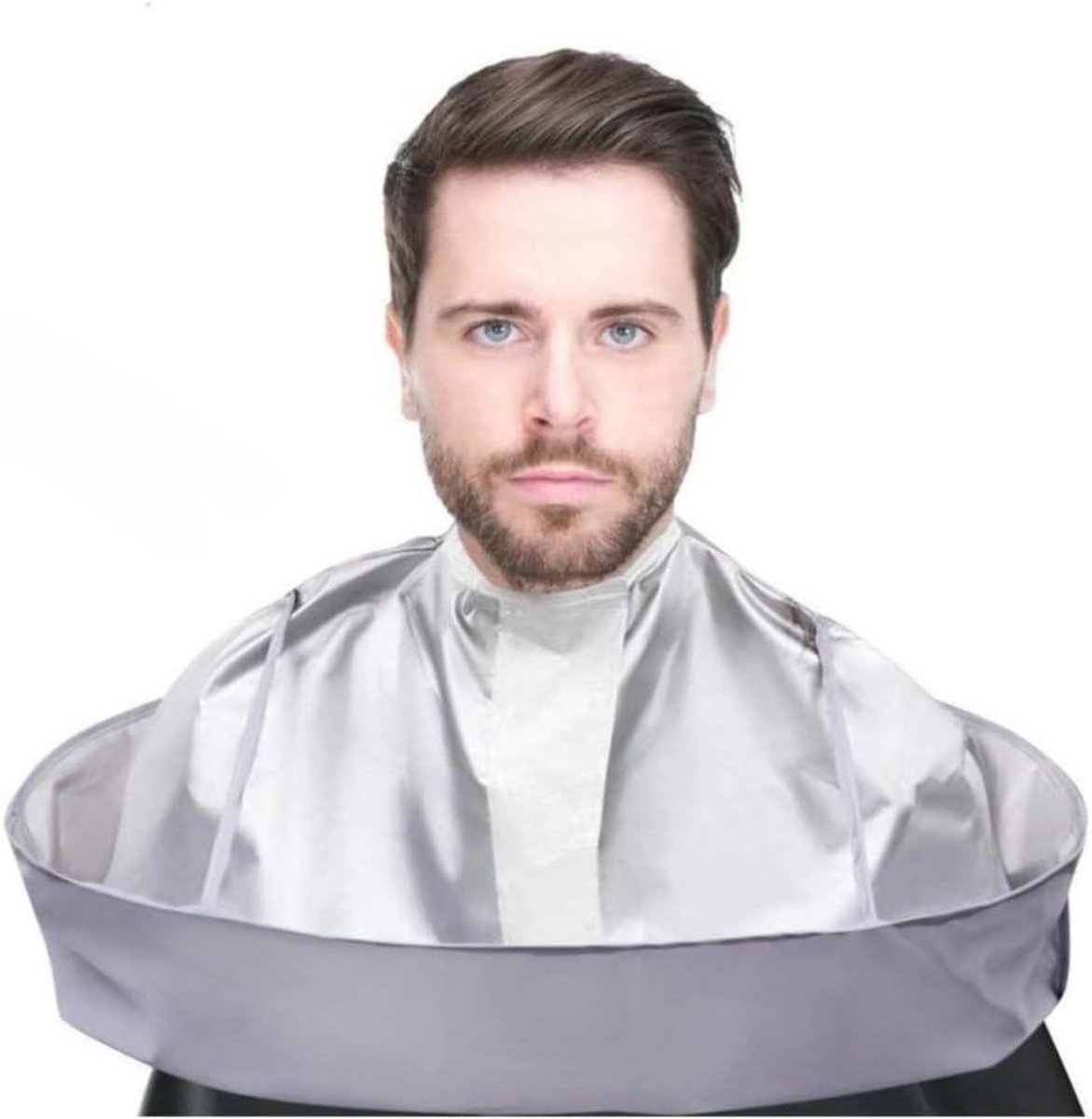 Haarknip Cape - Kappersschort Kapper - Haar Knippen - Opvouwbaar Ontwerp - 60 x 60 cm - Zilver