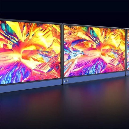 Extern Scherm - Draagbare Monitor - Productief Werken - Lichtgewicht Ontwerp - 7 inch - One Color — afbeelding 3