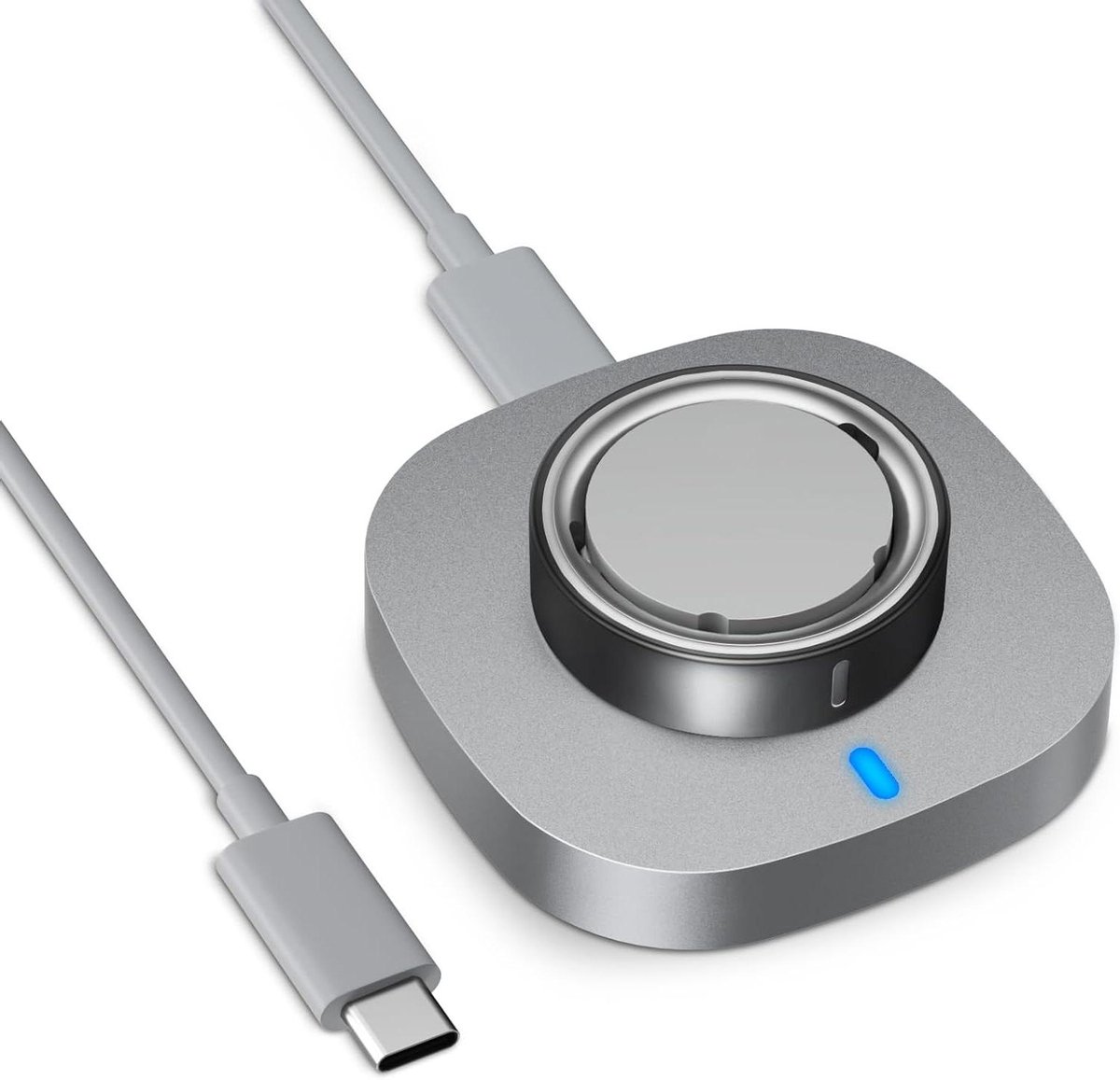 Oplaadstation Ring - Lader Dock - Ring Opladen - Snelle Oplaadfunctie - Maat 5 - Zwart