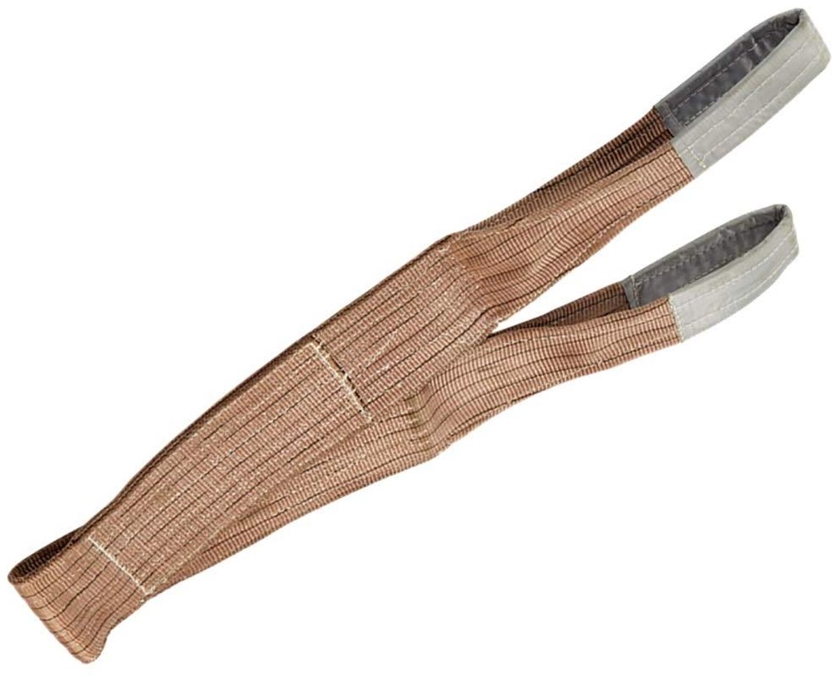 Platte Hijsband - Hefband Tilband - Meubels Verplaatsen - 6 Ton Werkbelasting - 2 meter - Bruin