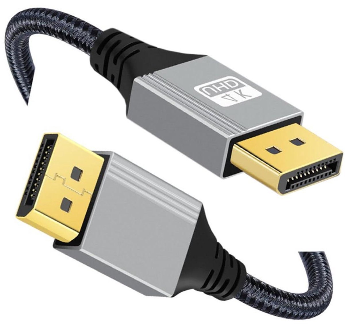 Displayport Kabel - Video Kabel - Beeld Overzetten - Hoge Snelheid - 1 Meter - Zwart