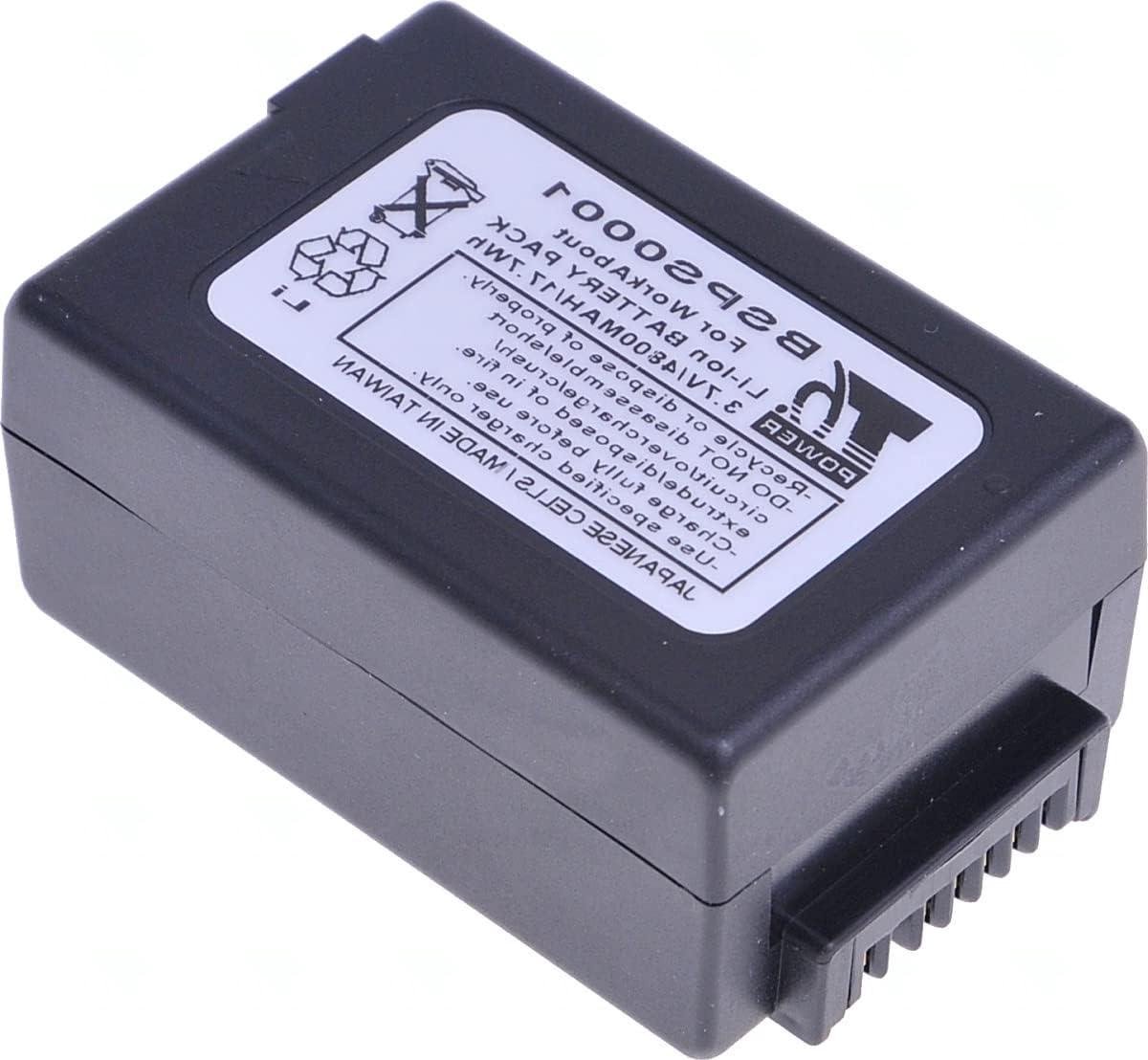Vervangende Accu - Scanner Batterij - Apparatuur Voeden - Hoge Capaciteit - 4800 mAh - Zwart