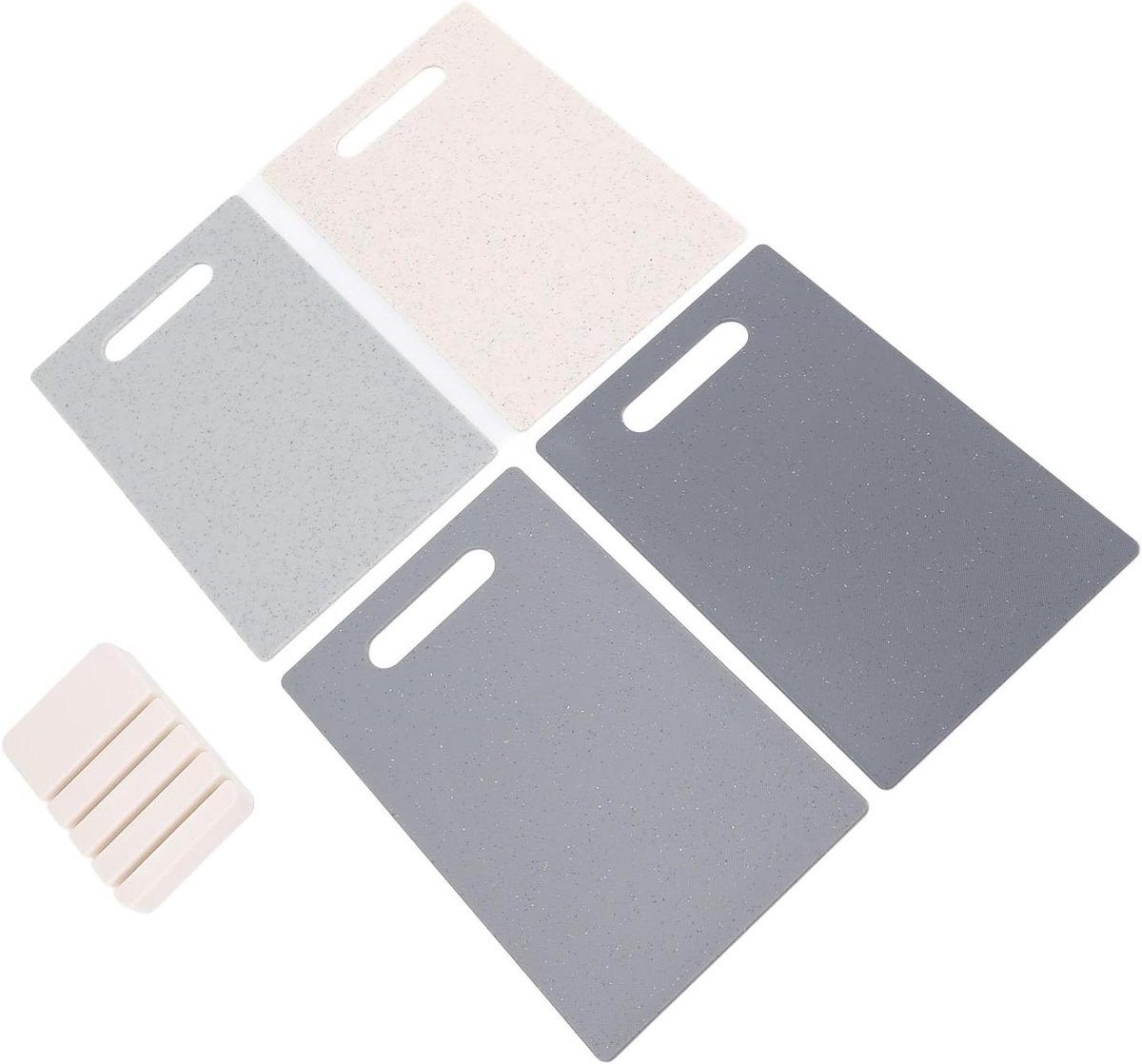 Snijplankenset - Snijmatten - Veilige Keuken - Kleurgecodeerd - 4 Stuks - Multicolor