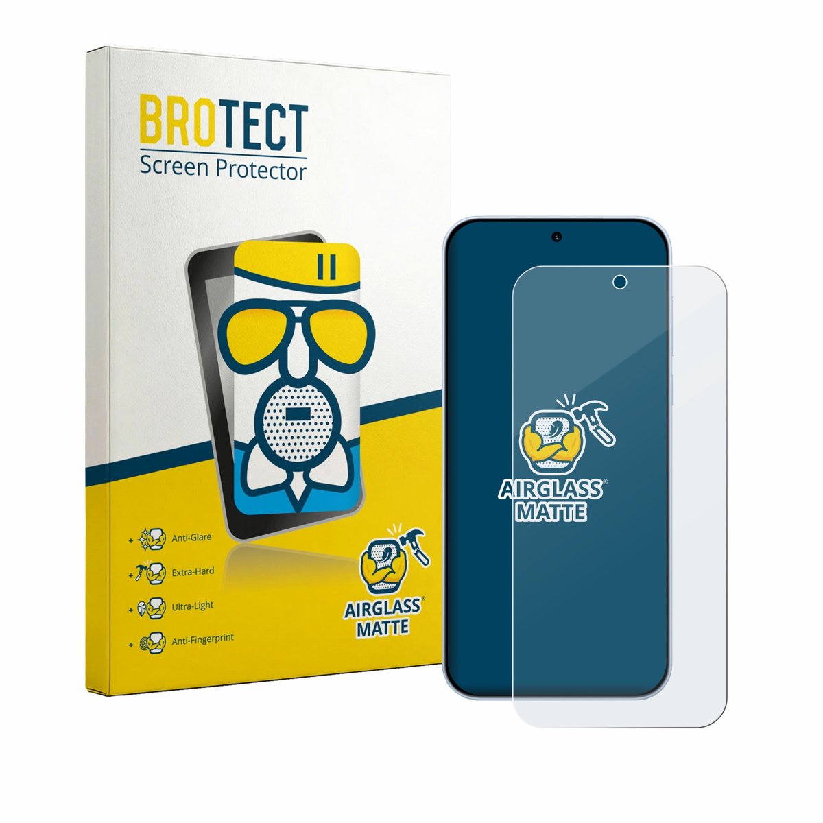 BROTECT - Screenprotector voor OnePlus Nord CE 6 - Folie Beschermfolie Beschermglas matte