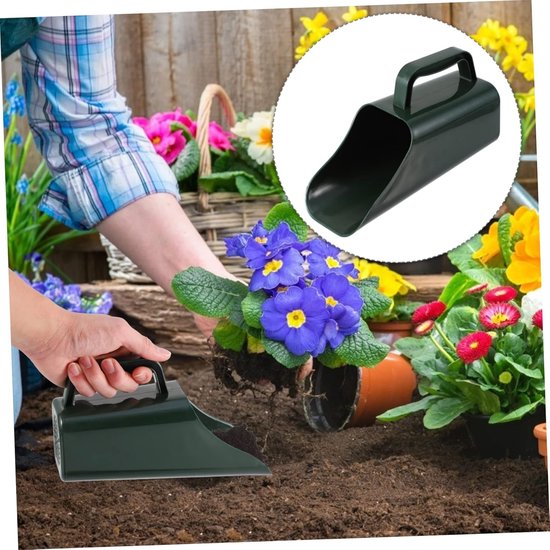 Sieve Soil Shovel Plants Garden Shovel Ground Sieve For Gardening Garden Spade Flower Garden Supplies Soil Shovel Plant Tools Spoon Plastic Planting Shovel Dirt Sieve Vegetable Plastic — afbeelding 5