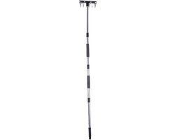 Tuinhark - Onkruidtrekker Grondhark - Onkruid Verwijderen - 3 Verstelbare Lengtes - Tot 157.5 cm - Zwart — afbeelding 5