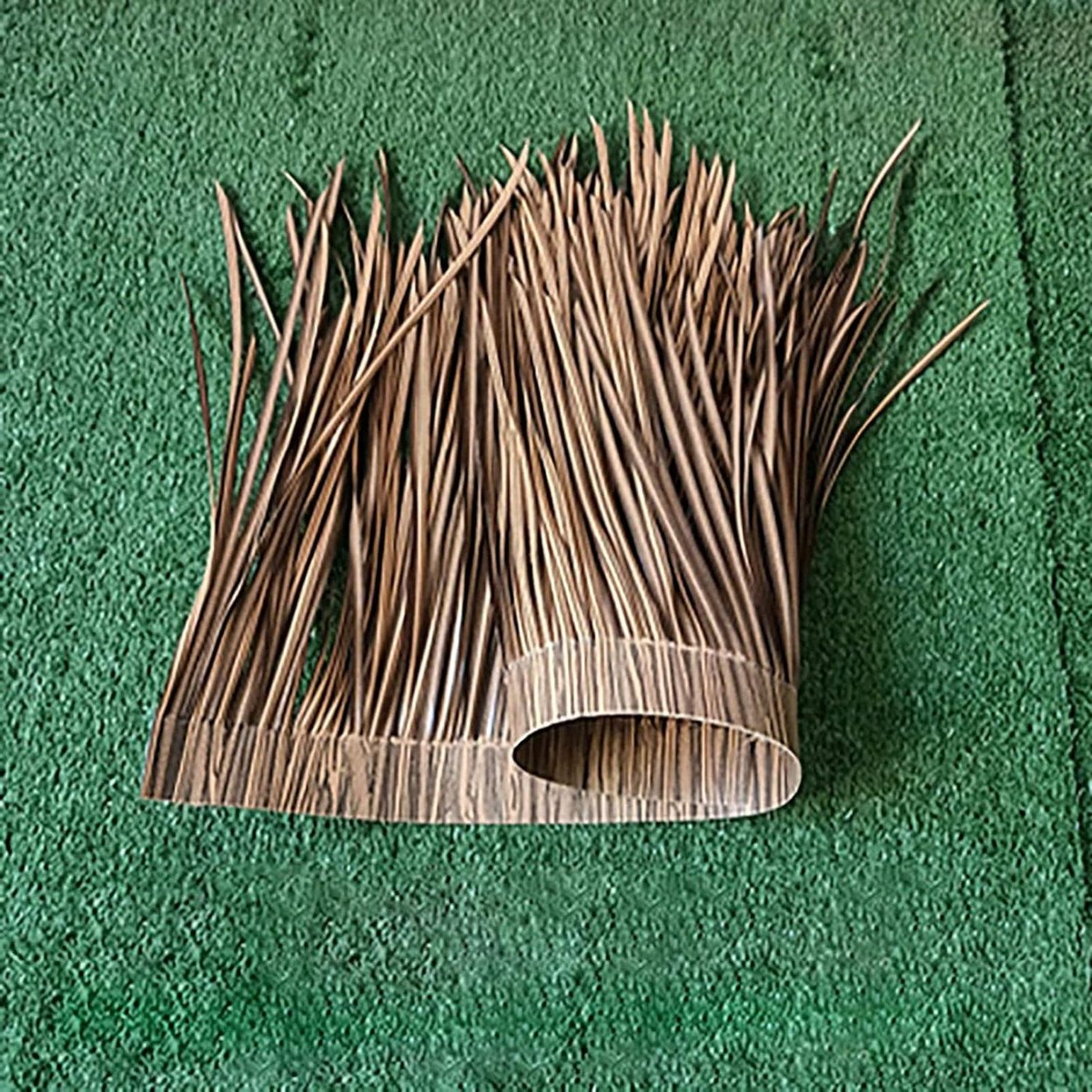 Rieten Dak Tegels - Stro Dak Bedekking - Tuinhuis Decoratie - Vlamvertragend Materiaal - 50 cm x 100 cm - Natuurlijk