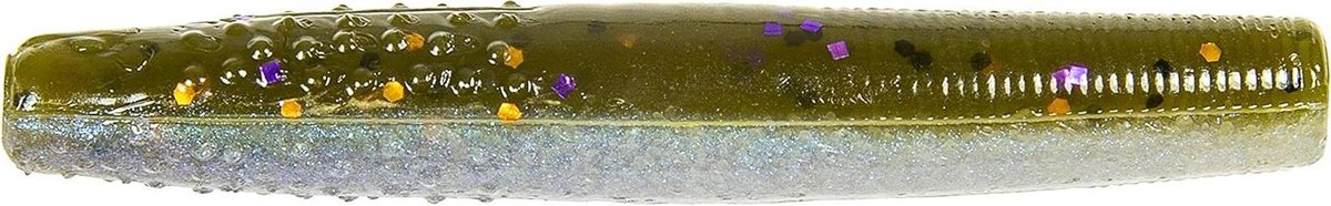 Zachte Kunstaas Worm - Finesse Rig - Vissen Op Baars - Duurzaam ElaZtech Materiaal - 275 Inch - Meerkleurig