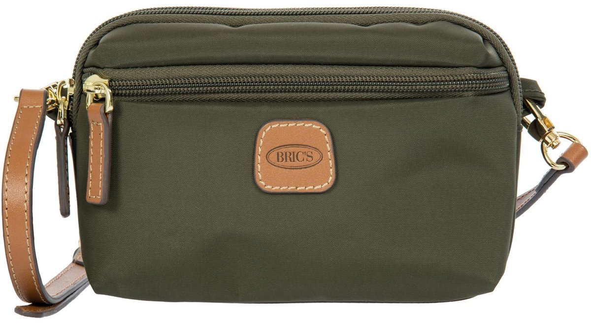 BRIC'S schoudertas X - Collection Crossbody Bag Olive olijfgroen
