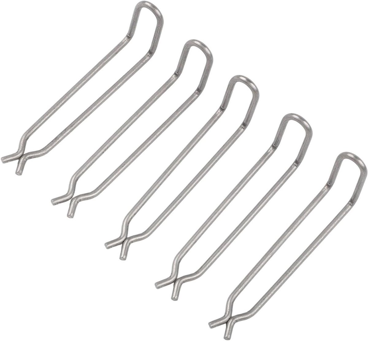 Veerklemmen hogedrukreiniger - Slangklemmen roestvrij - Slangverbinding repareren - Lekvrije pasvorm - 5 of 10 stuks - Zilverkleurig