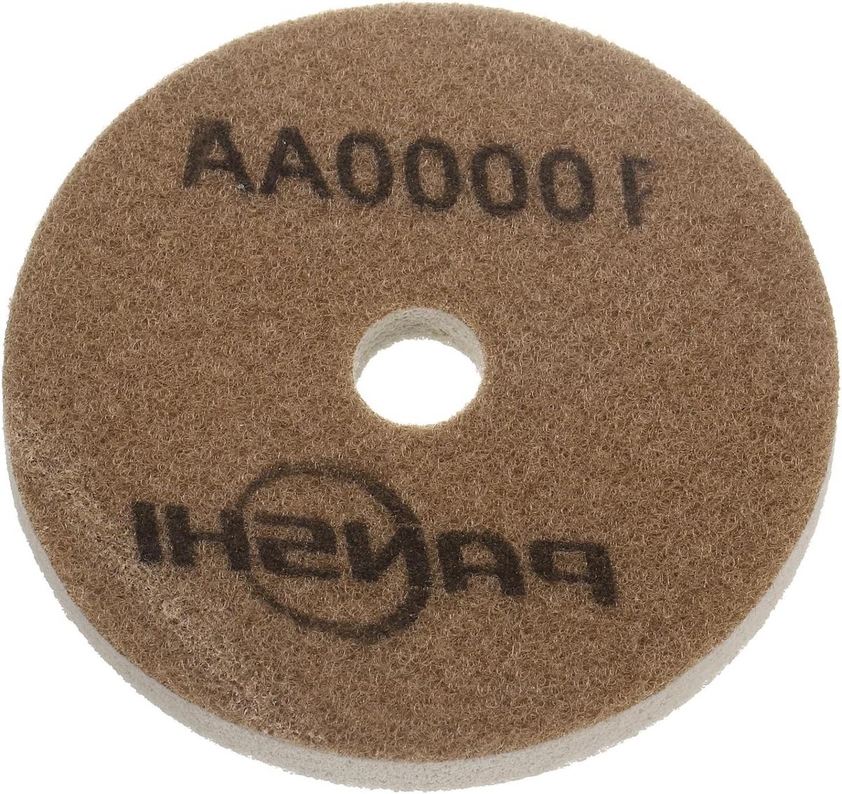 Diamant Polijstpad - Schuurvezel Pad - Oppervlak Polijsten - Hoge Korrel Fijnheid - 125 cm Diameter - Bruin Wit