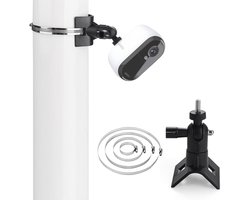 Verstelbare Buiten Camera Beugel voor 1/4 Inch Schroefdraad, Universele Montage voor Arlo, Wyze en Eufycam, 360° Rotatie en Stevige Bevestiging