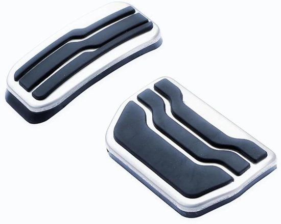 Pedaalhoezen Auto - Vervangingsset Voetpedaal - Verbeterde Grip - Roestvrij Staal - 2 Stuks - One Color — afbeelding 4