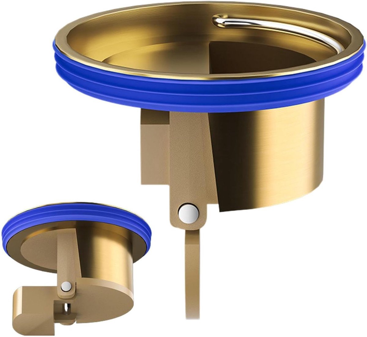 Afvoer terugslagklep - Geurstopper bodem - Hygiënisch werken - Automatisch sluitend - Past 38-41mm - Messing