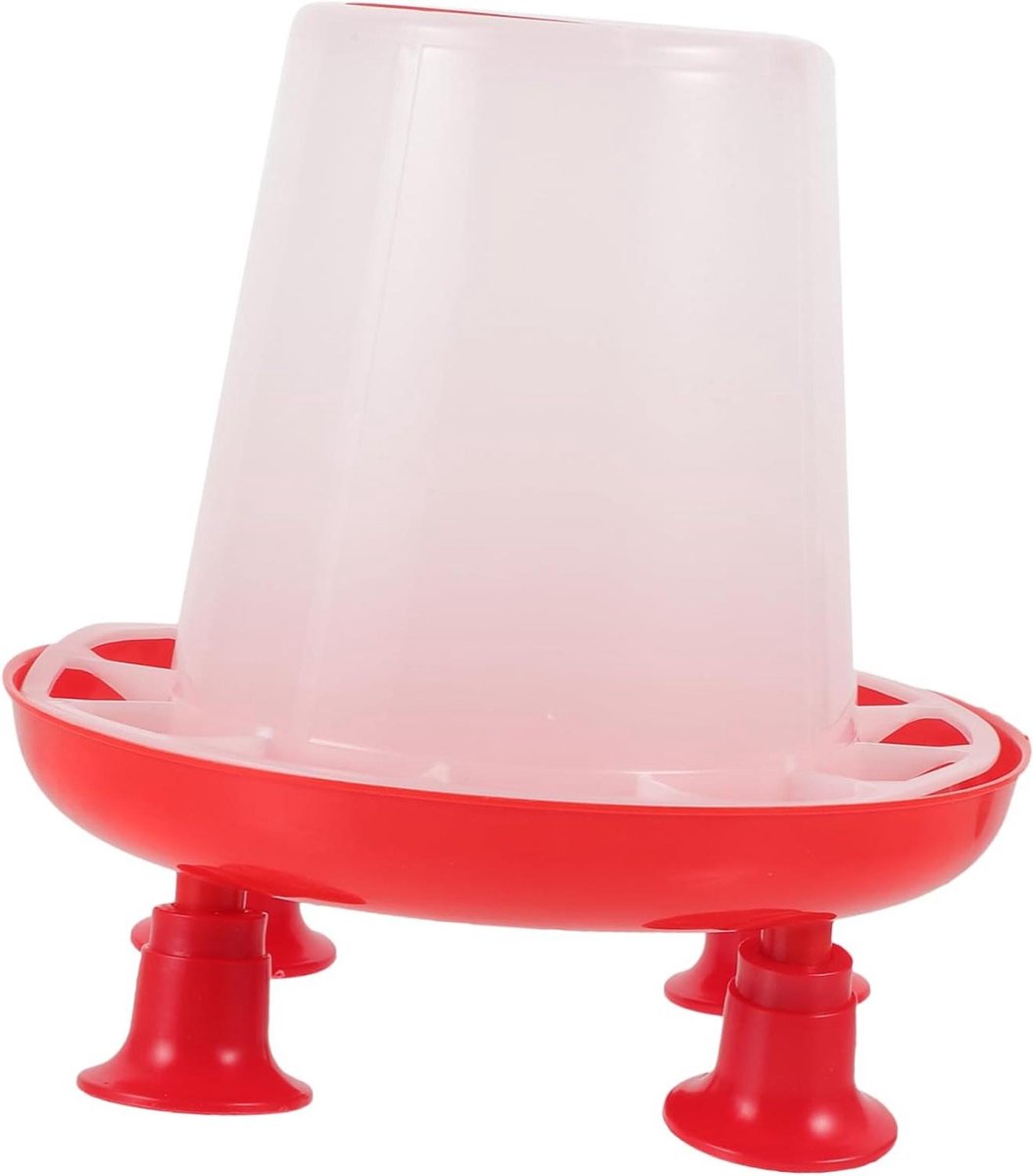 Hangende Voederbak - Voerdispenser Pluimvee - Voer Verstrekken - Voorkomt Voedselvervuiling - 132 Gram - Zoals getoond