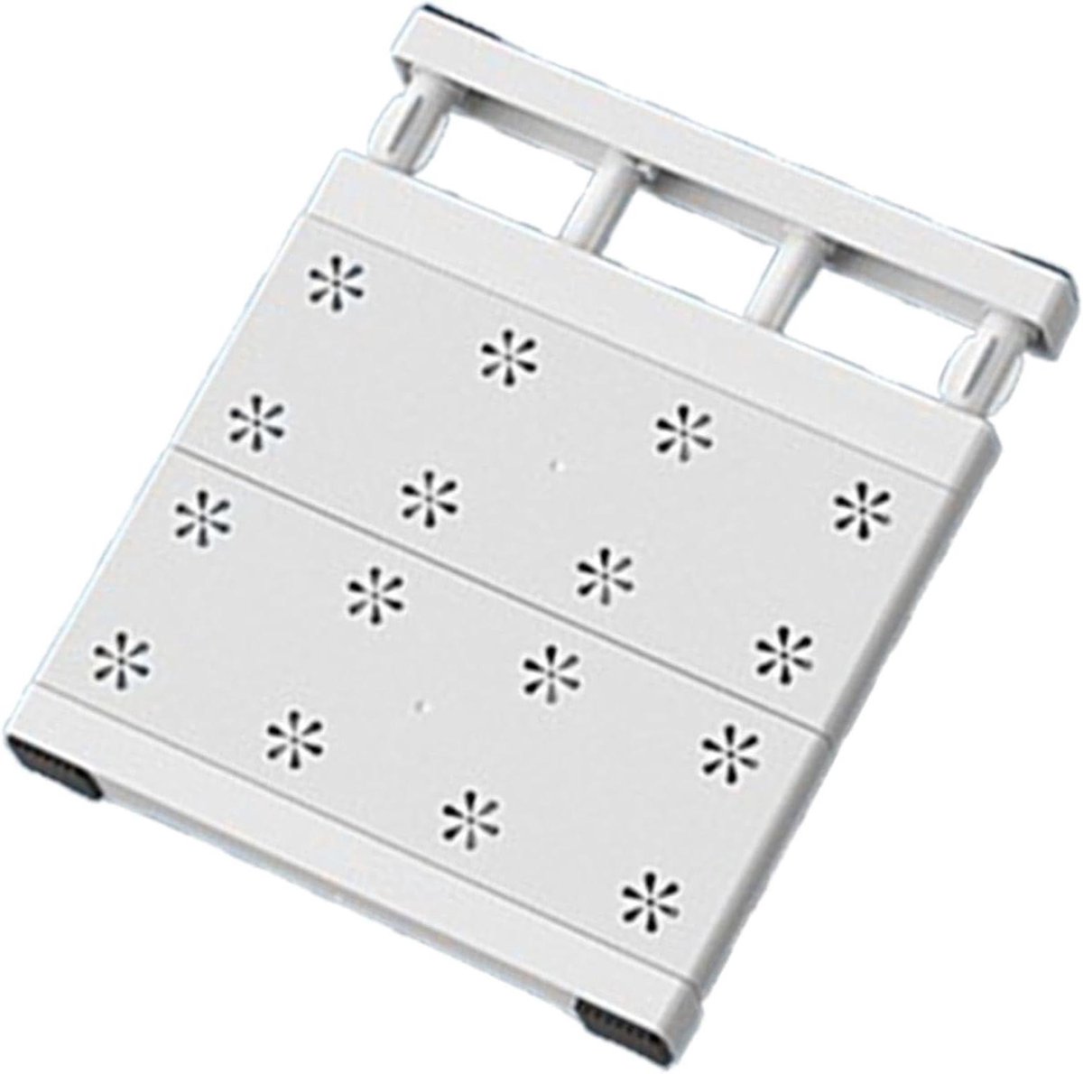 Kast plank - Opbergrek verdeler - Ruimte optimaliseren - Eenvoudige montage - 24x30-45cm - Wit