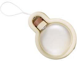 Draagbare waterfles - Honden drinkbak - Hydratatie onderweg - Lekvrij ontwerp - 6.4 x 14.3 x 18.2 cm - Beige
