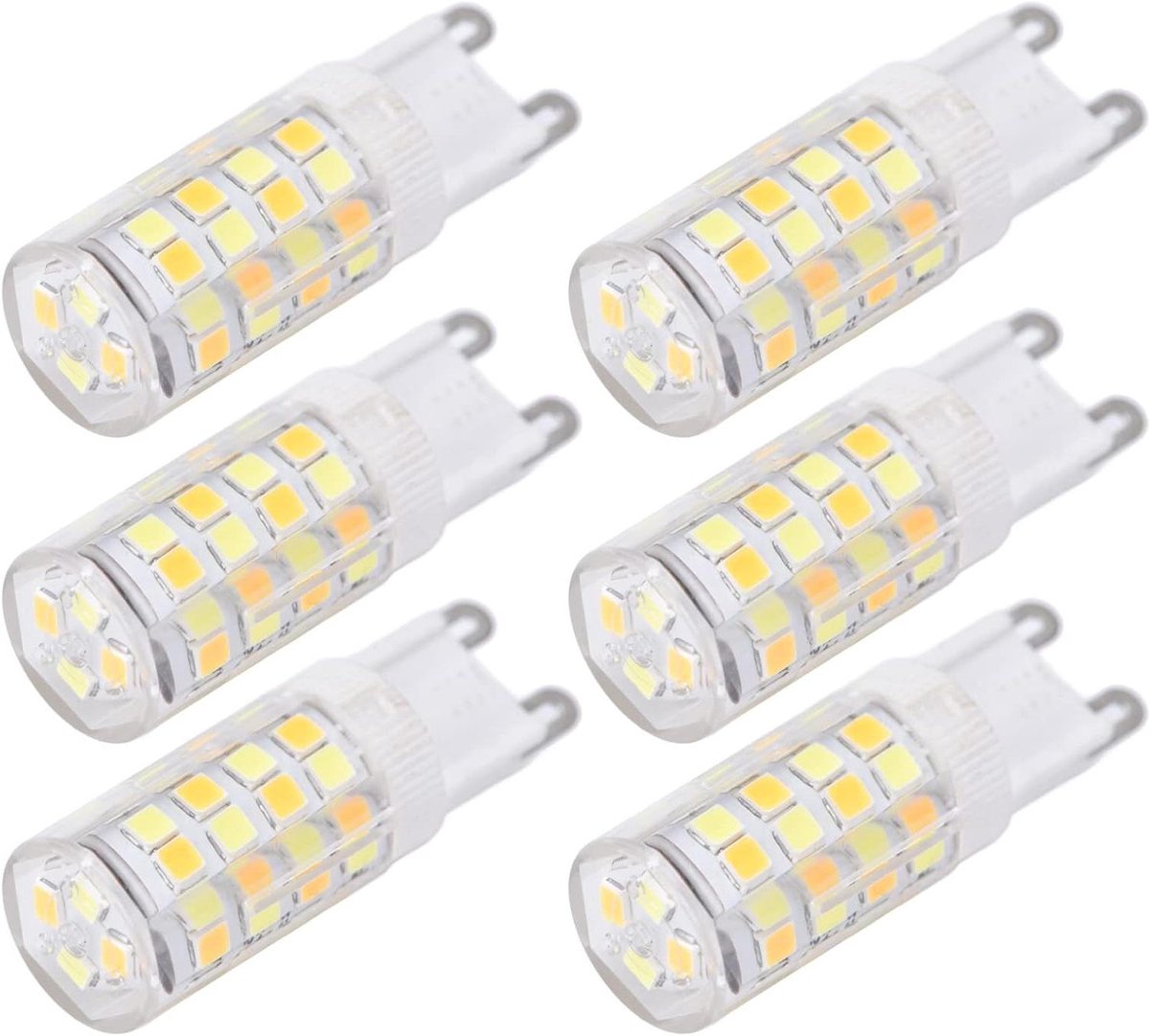 LED Lampen - G9 Lampen - Sfeerverlichting Creëren - Drie Kleuren Licht - 10 Stuks - Wit