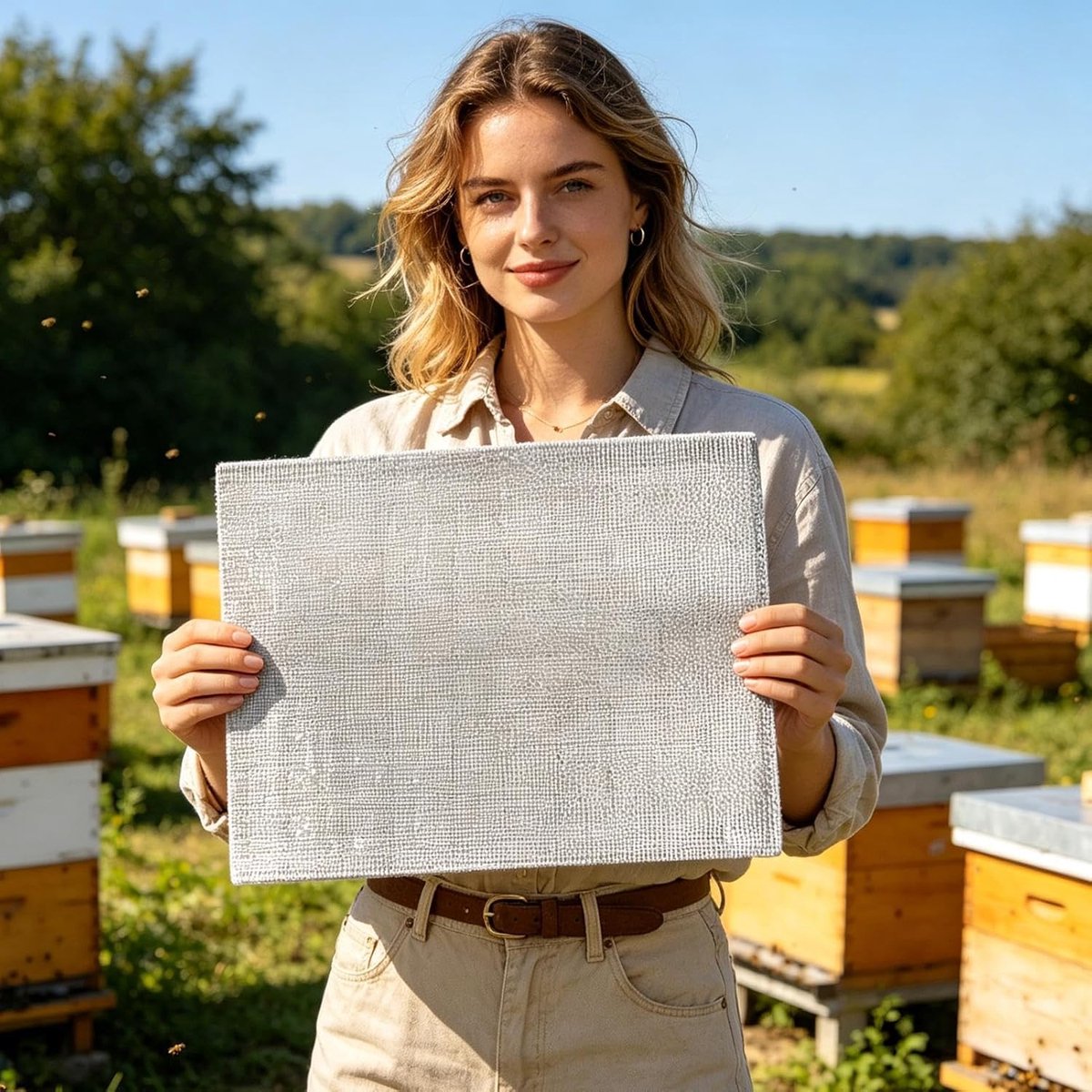 Geïsoleerde Bijenkast Wrap,Isolatie Beschermende Afdekking Voor De Bijenteelt - Bijenkast Warmteblokkerende Wikkel | voor Buiten op het Gazon, de Boerderij, in de Achtertuin, in de Tuin, op Terras en — cadeau in Cadeau-ideeën - foto 6