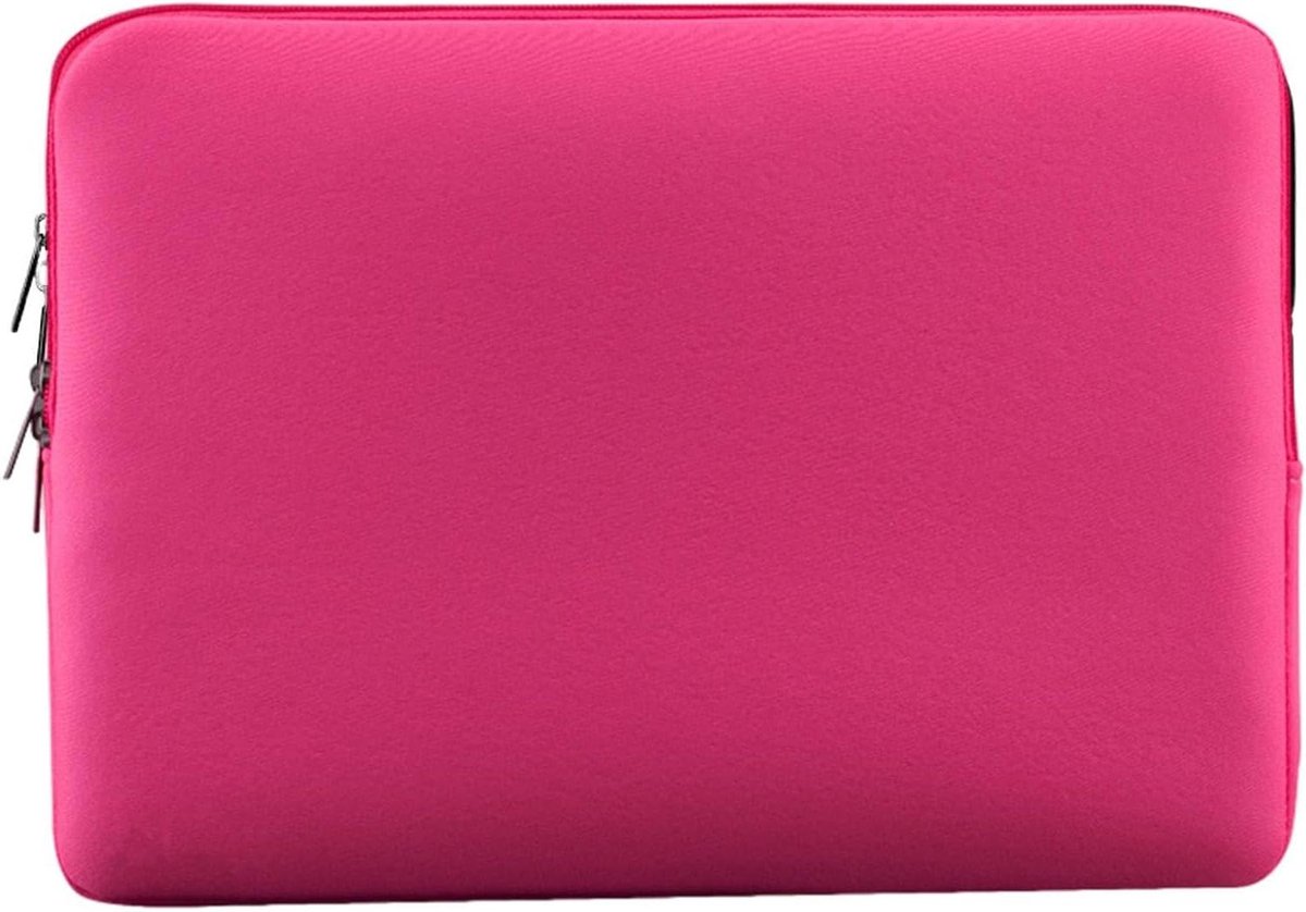 Laptophoes - Notebook sleeve - Bescherming onderweg - Schokabsorberend neopreen - 11-15 inch - Zwart