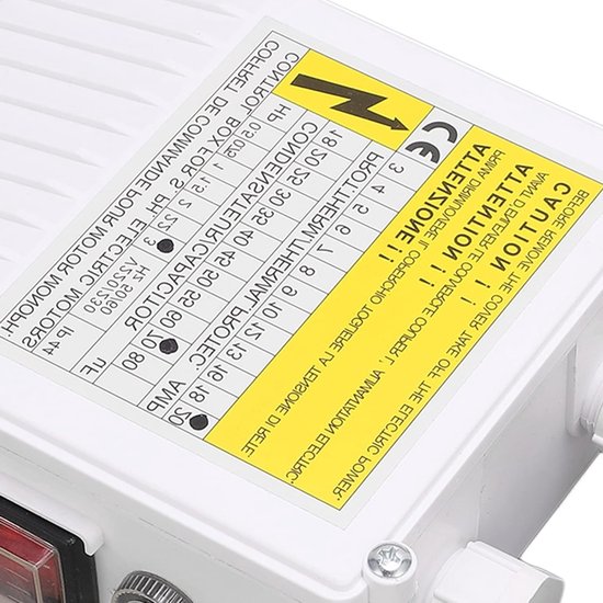 Diepe Putpomp Regelaar 2.2KW 70uf 20A - Besturingseenheid voor Dompelpompen en Waterpompen met Hoge Efficiëntie — afbeelding 5