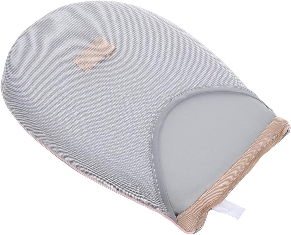 Stoomhandschoen - Strijkijzer accessoire - Kleding stomen - Hittebestendig - 22 cm - Donkergrijs