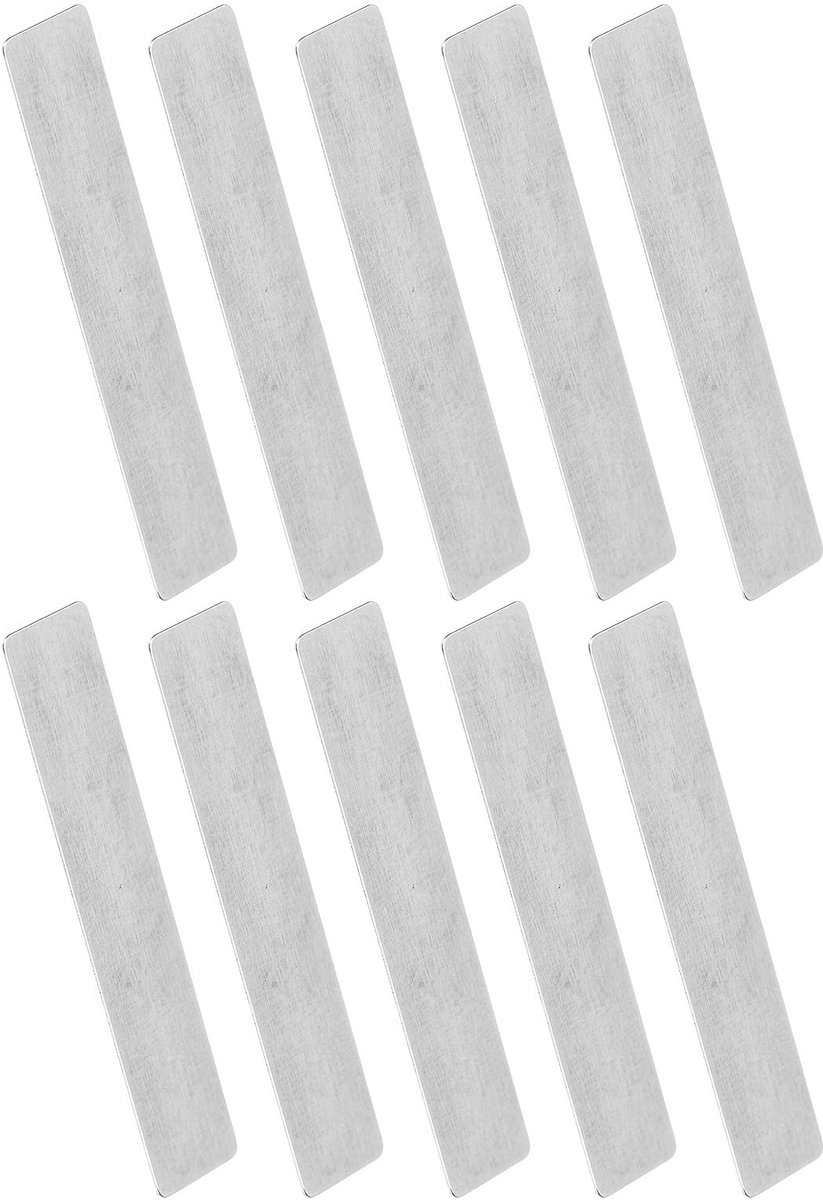 Dailygoody - Luchtcompressor Klepplaat - 10 Stuks - Onderdeel voor Onderhoud - 51 Mm Cilinder - Vervangende Accessoires - Essentieel voor Luchtcompres