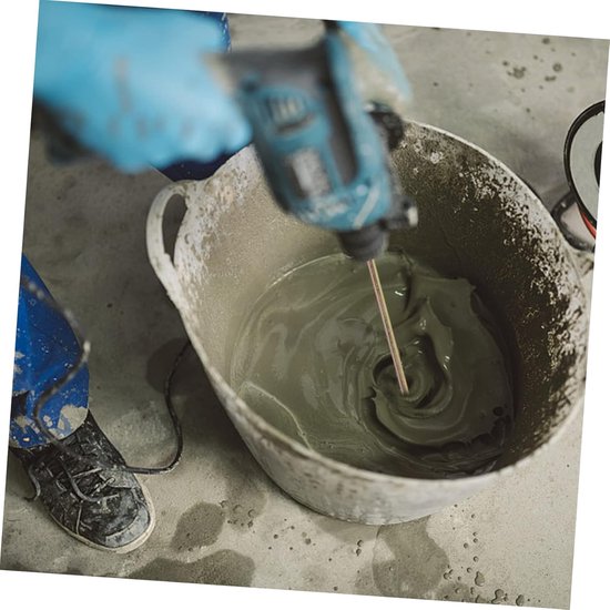 Mengstaafjes Set - Boormixer Opzetstuk - Verf Mengen - Duurzaam Legering Materiaal - 49.5 cm Lengte - Diverse kleuren — afbeelding 3