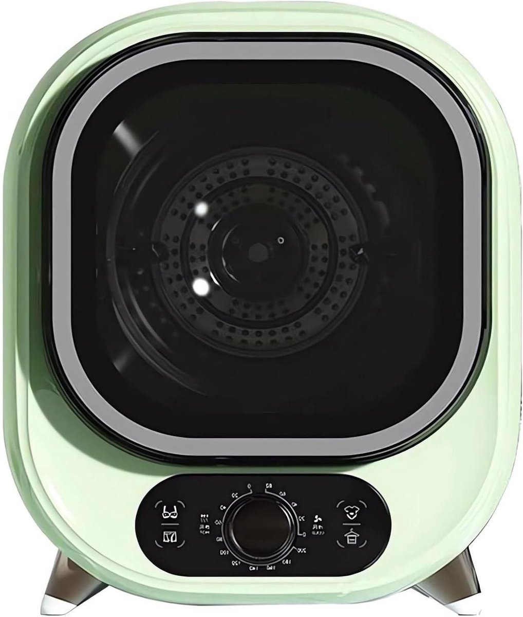 Draagbare Condensdroger Mini Wasdroger Snel Kleding Drogen Stille Werking 35 dB 5 kg Capaciteit Wit